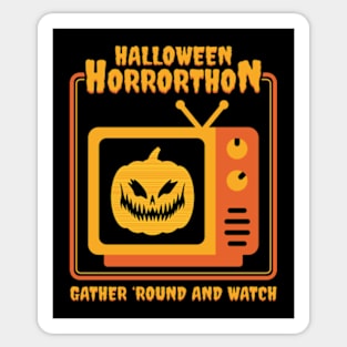 Halloween Horrorthon Sticker